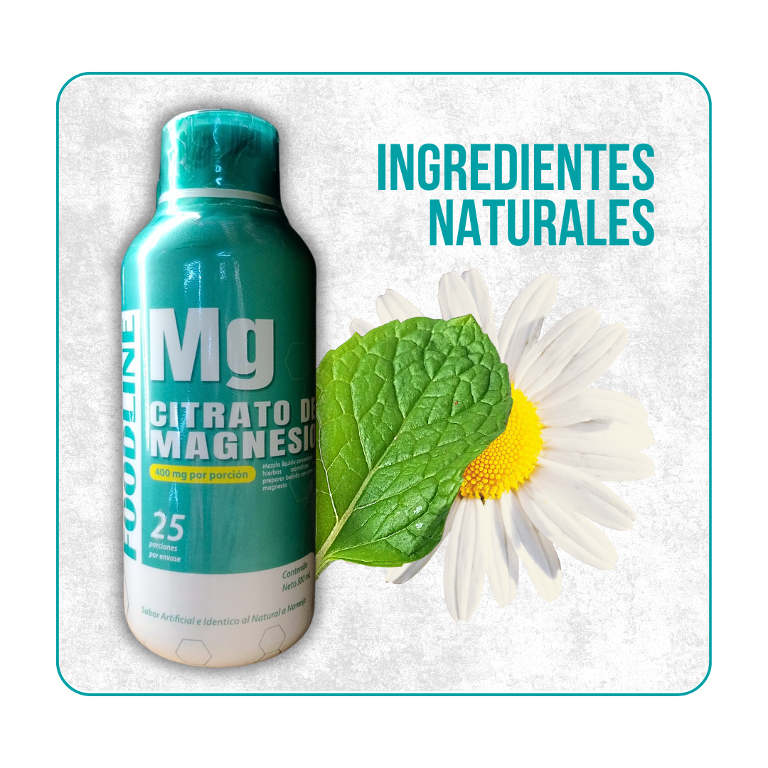 CITRATO DE MAGNESIO FOODLINE x 500ml