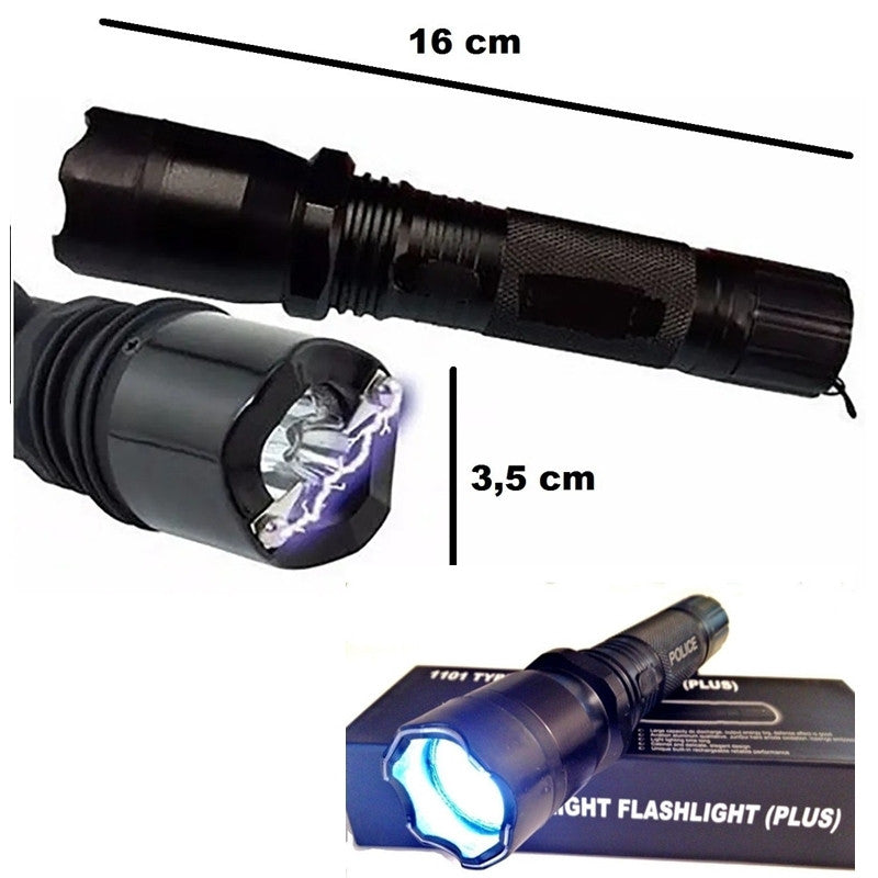 Linterna Con Taser Flashlight